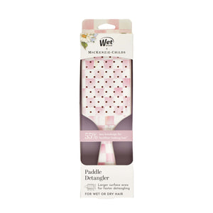 MacKenzie-Childs x Wet Brush Paddle Detangler - Rosy Check