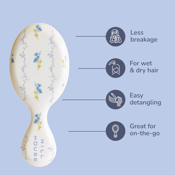 Wet Brush x Hill House Mini Detangler - Bluebell Waltz