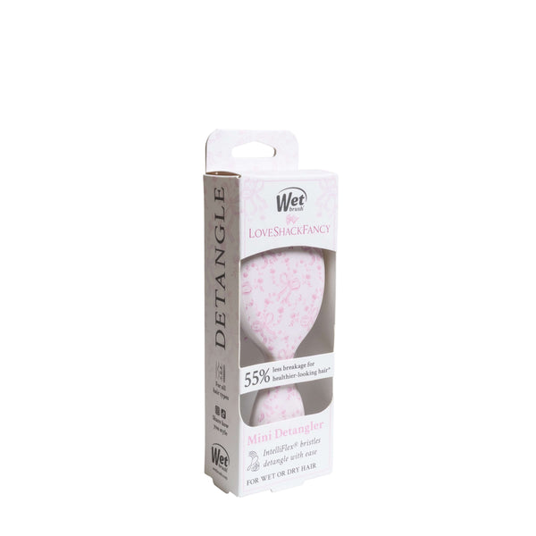 Wet Brush x LoveShackFancy Mini Detangler - Coquette Bow