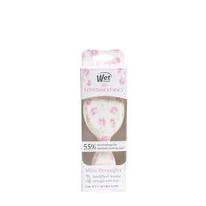 Wet Brush x LoveShackFancy Mini Detangler - Ribbon Rosa