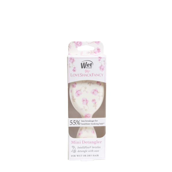 Wet Brush x LoveShackFancy Mini Detangler - Ribbon Rosa