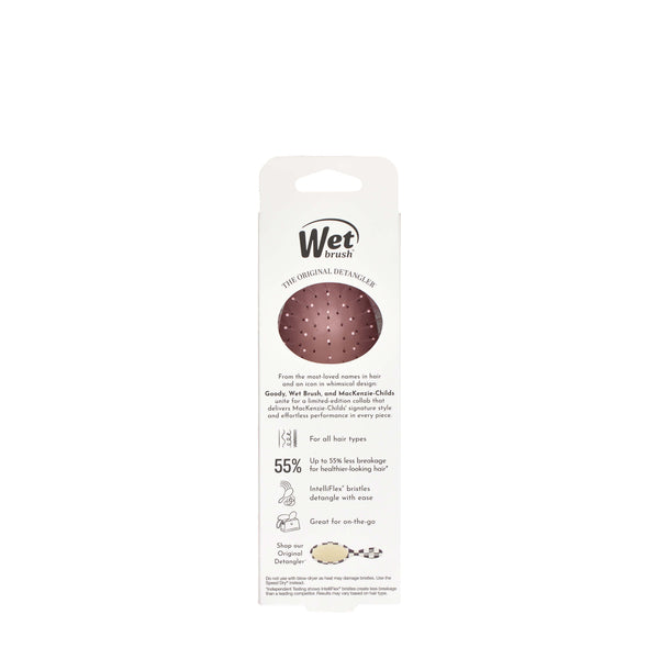 MacKenzie-Childs x Wet Brush Mini Detangler - Rosy Check