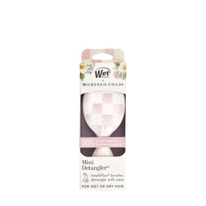 MacKenzie-Childs x Wet Brush Mini Detangler - Rosy Check