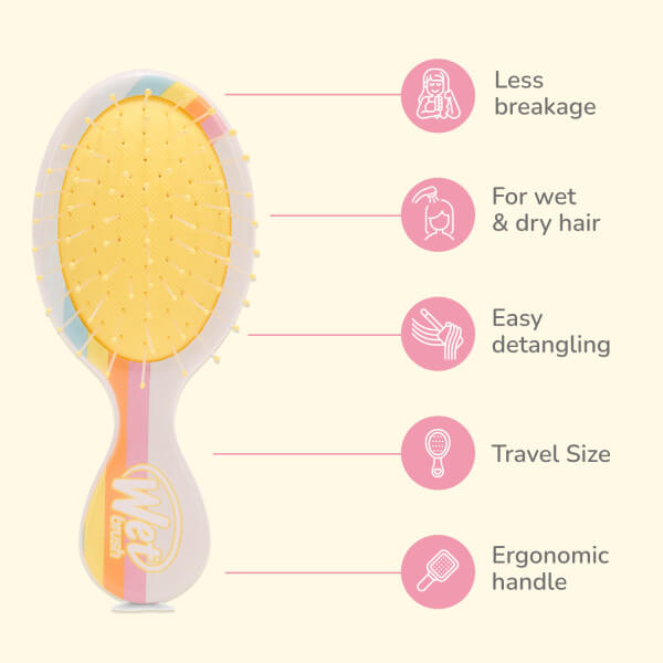 Sun Days Mini Detangler - Rays