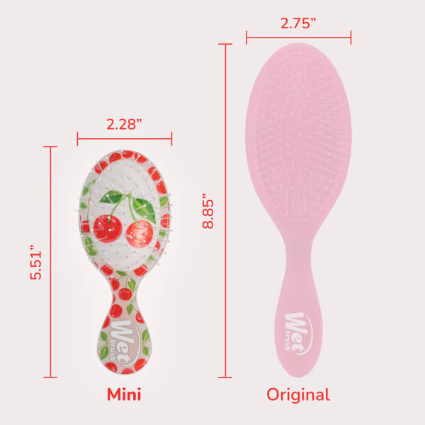 Tutti Fruitti Mini Detangler - Cherry