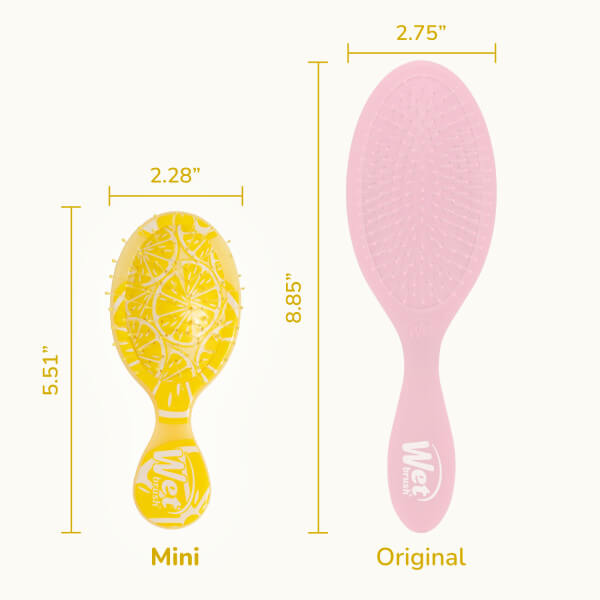 Tutti Fruitti Mini Detangler - Lemon