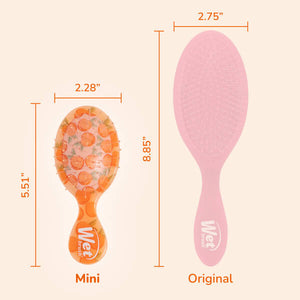 Tutti Fruitti Mini Detangler - Peach