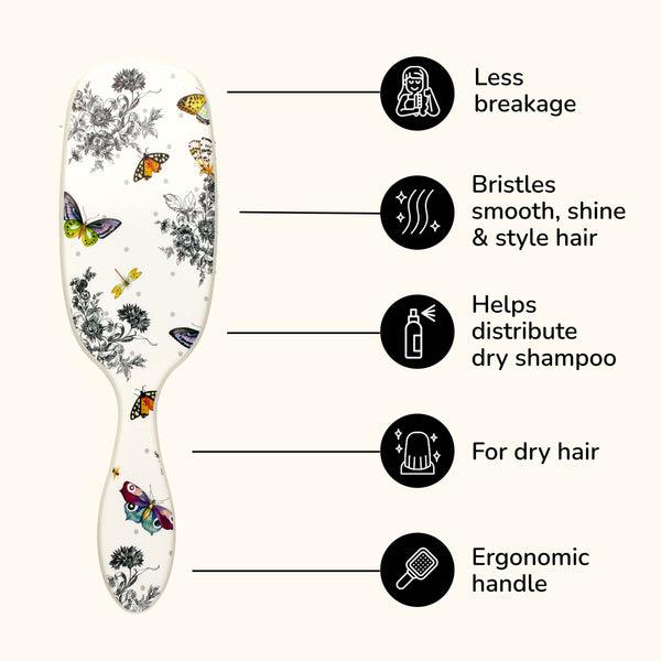 MacKenzie-Childs x Wet Brush Smooth Styler - Butterfly Toile