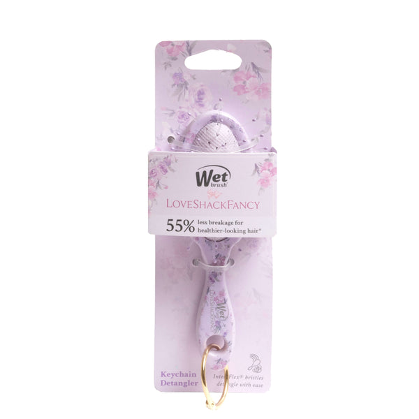 Wet Brush x LoveShackFancy Keychain Detangler - Happy Thoughts