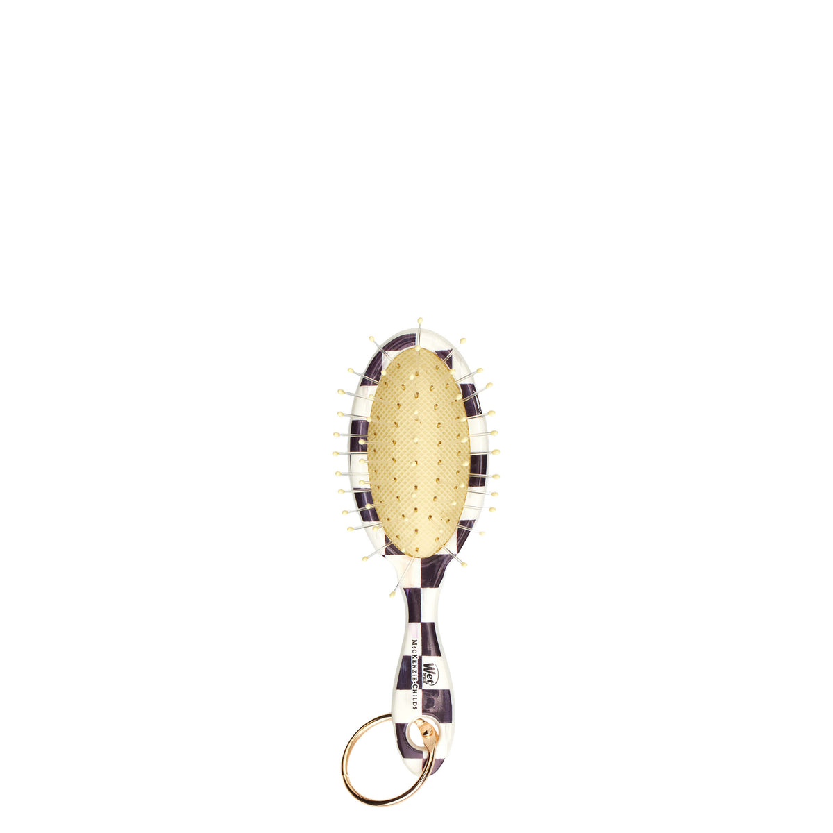 Mackenzie Childs wet brush hair clips (2) MacKenzie-Childs x Wet Brush Keychain Detangler - Courtly Check main image 4