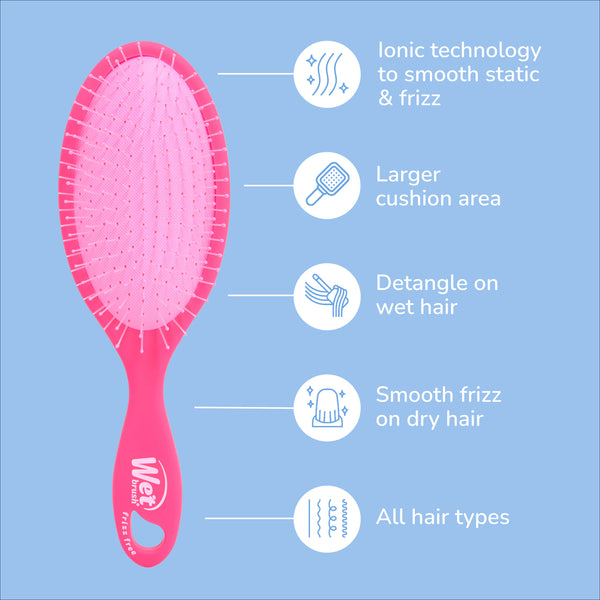 Frizz-Free Detangler - Pink