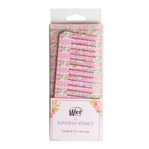Wet Brush x LoveShackFancy Comb with Case - Blooming Heirloom