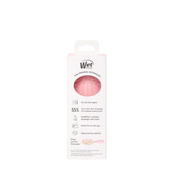 Wet Brush × Hill House Mini Detangler - Pink Bluebonnet Floral