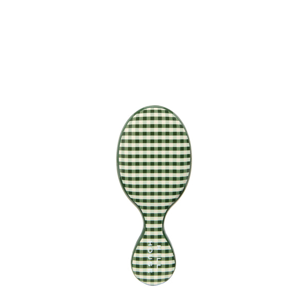 Wet Brush × Hill House Mini Detangler - Olive Gingham