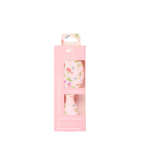 Wet Brush × Hill House Mini Detangler - Pink Bluebonnet Floral