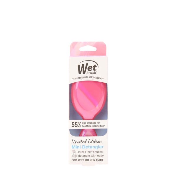 Prismatic Glow Mini Detangler - Pink