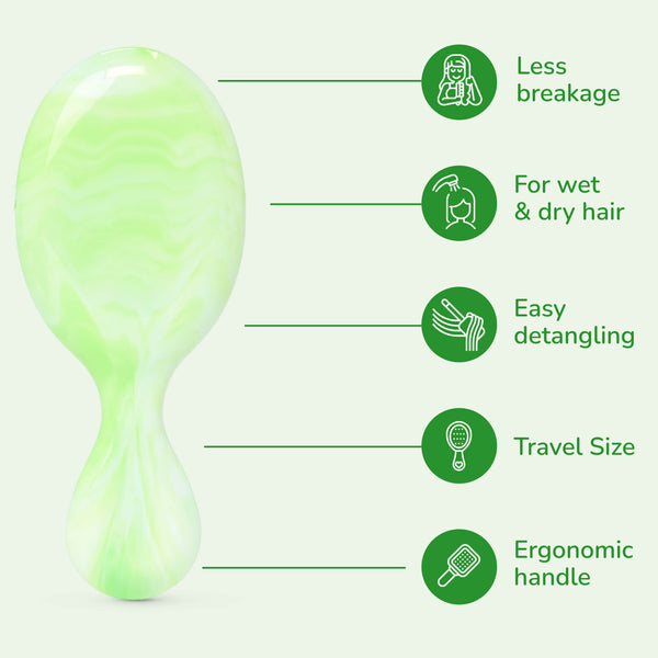 Summer Treat Mini Detangler - Key Lime