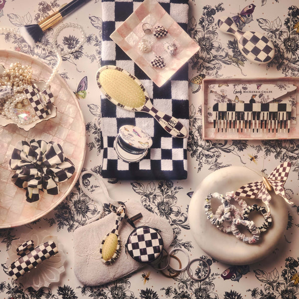 MacKenzie-Childs x Goody Comb & Travel Case - Black Multi