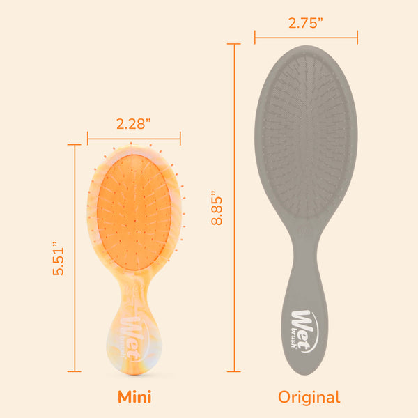 Summer Treat Mini Detangler - Orange Creamsicle