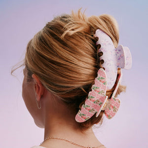 Goody x LoveShackFancy Large Claw Clip - Happy Thoughts - 1ct
