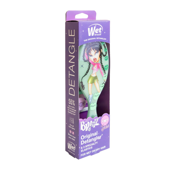 Wet Brush x Bratz Original Detangler & Elastics Kit - Jade