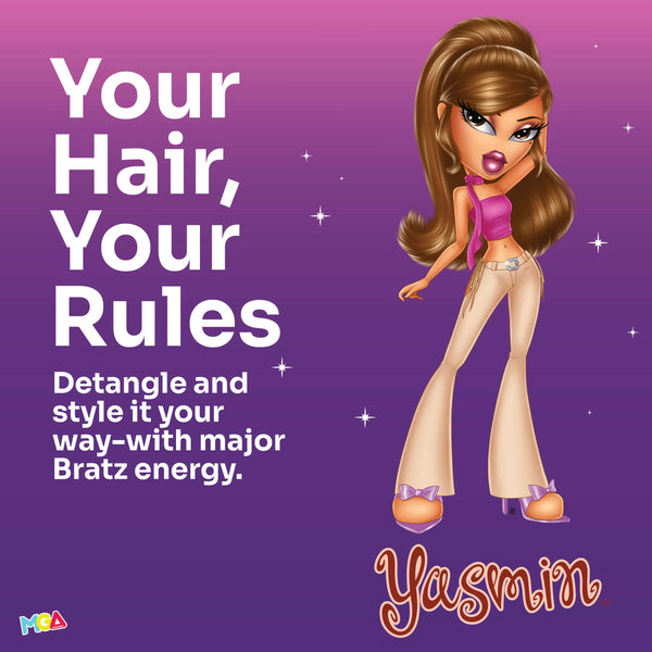 Wet Brush x Bratz Original Detangler & Scrunchie Charm Kit - Yasmin