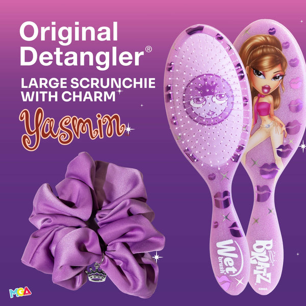 Wet Brush x Bratz Original Detangler & Scrunchie Charm Kit - Yasmin