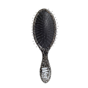 Wet Brush Pink Tie Affair Midi Detangler & Goody Claw Clip Gift Set- Black & Sparkly Pink