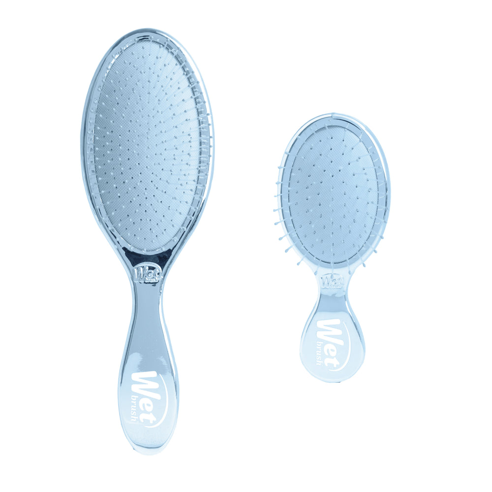 Festive Finish Original Detangler & Mini Detangler Gift Set - Blue
