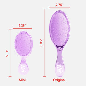 Festive Finish Original Detangler & Mini Detangler Gift Set - Purple