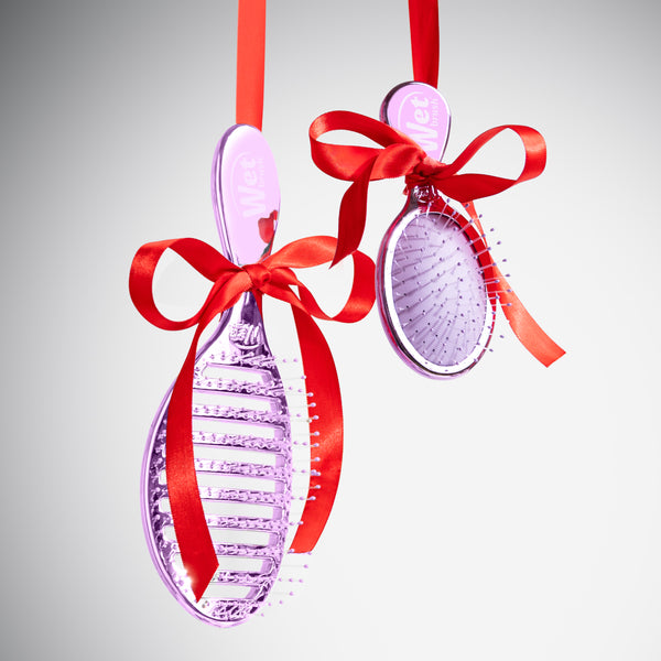 Festive Finish Speed Dry & Mini Detangler Gift Set - Purple