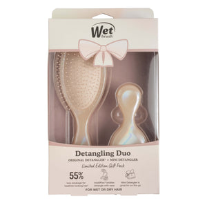 Holiday Iridescence Detangling Original Detangler + Mini Duo - Cream